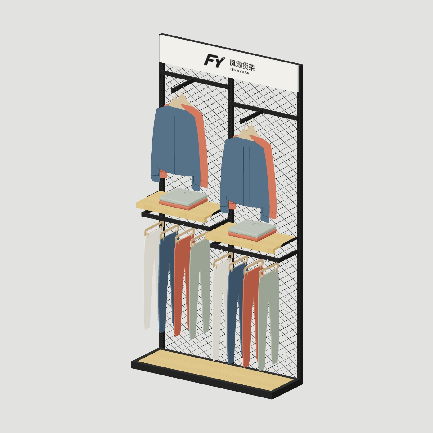 Mesh Wall Bay · 1200